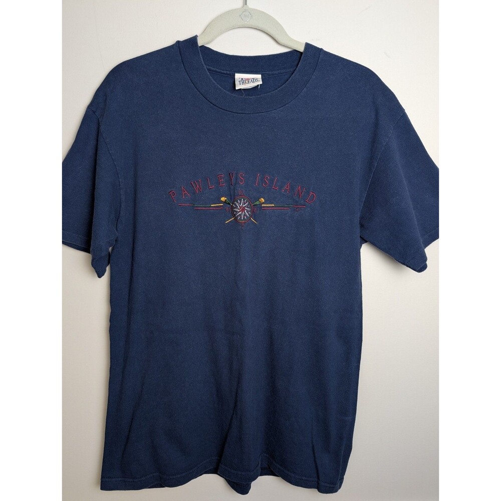Top Thread Vintage Single Stich T Shirt Pawsley Island Size Medium Unisex 90s